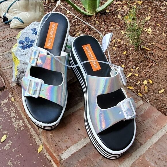 New Rocket Dog  Crystal Stripe  Sa - Picture 1 of 8